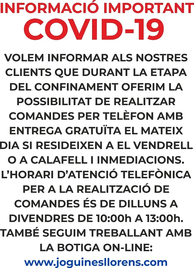 Foto 5 de Joguines Llorens Calafell