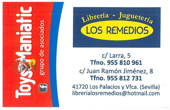 Foto 3 de LIBRERIA-JUGUETERIA los Remedios S.L.